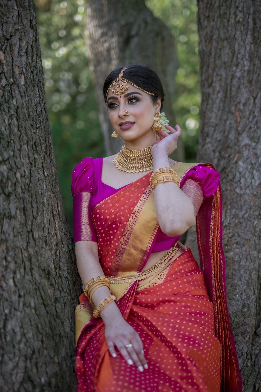 South Cotton Handloom Saree in Peacock Royal Blue